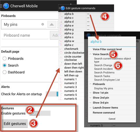 Android Enable Mobile Gestures