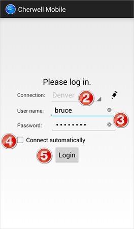 Android Login Screen