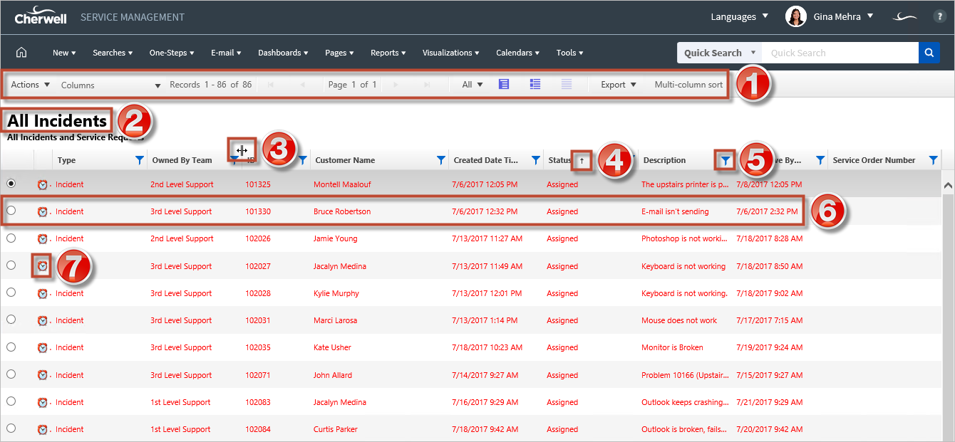 Browser Client Grid Tour