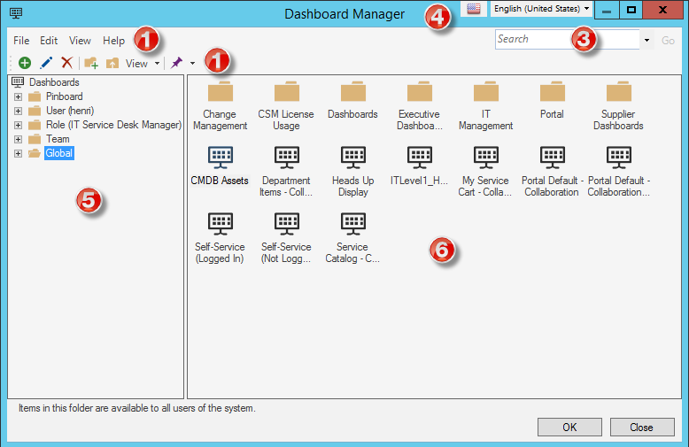 Dashboard Manager