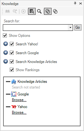 Knowledge Pane