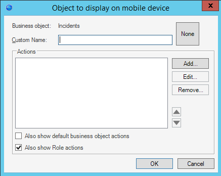 Objects to Display On Mobile Device