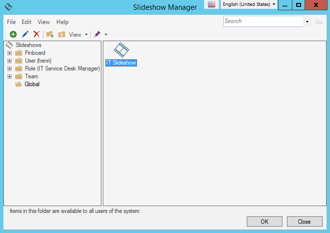 Slideshow Manager